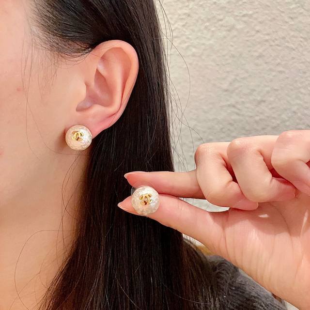 Chanel vintage letter earrings. The styles of Chanel really need no introduction