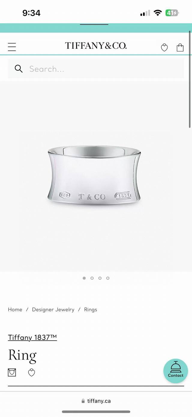 Tiffany. This simple, versatile, and trendy ring is a new, upgraded version. Siz