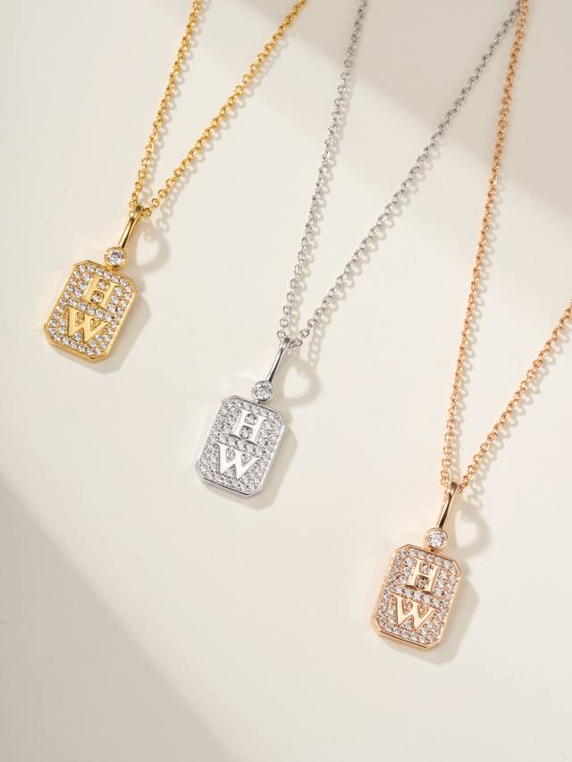 Harry Winston Perfume Bottle Necklace, Small Size. This Harry Winston perfume bo