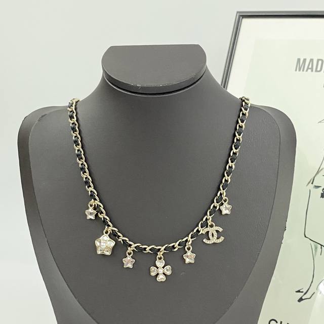 Chanel's hot-selling new necklace, the Chan 25 Multi-element Tassel Leather Chok