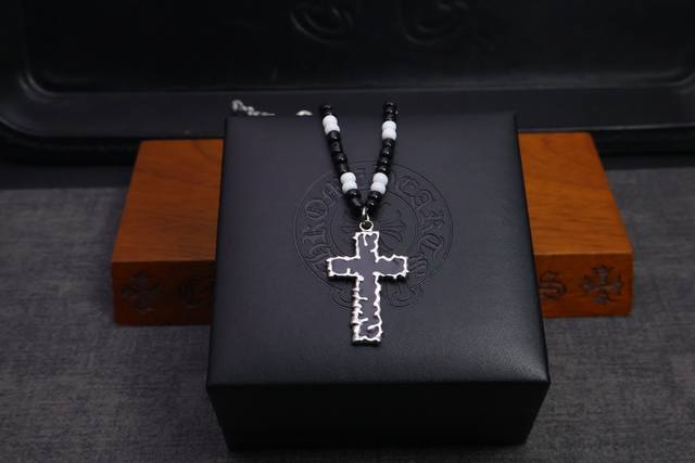 New Arrivals Chrome Hearts necklaces, featuring distinctive designs and patterns