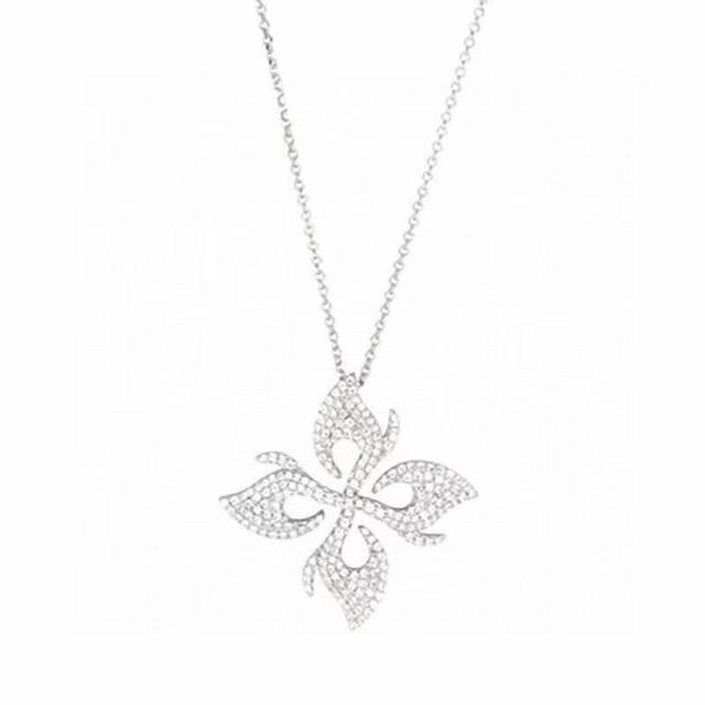 A batch M Monaco magnolia dart necklace! The design of this series is quite exqu