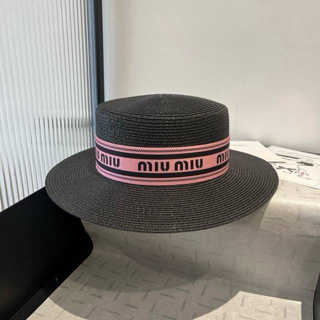 Miumiu new flat top hat, head circumference 57cm DDD