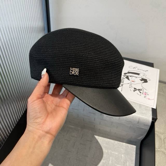 Dior new style peaked military cap, knight cap, head circumference 57cm DDD