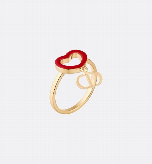 New product original goods new Dior Dior letter love CD retro ring counter cons