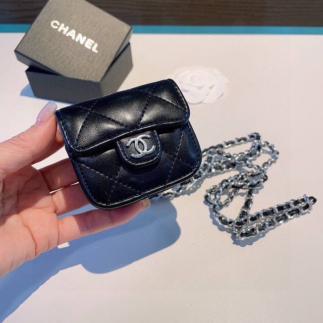 Chanel Classic Diamond Universal Headphone Bag Official Website 1:1 Headphone Ba