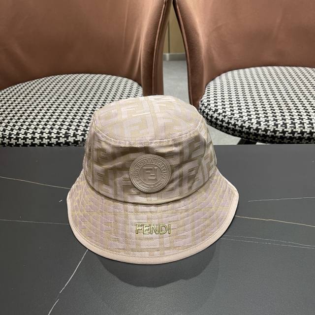 Fendi Fendi monogram bucket hat, Fd monogram bucket hat is really fashionable, s