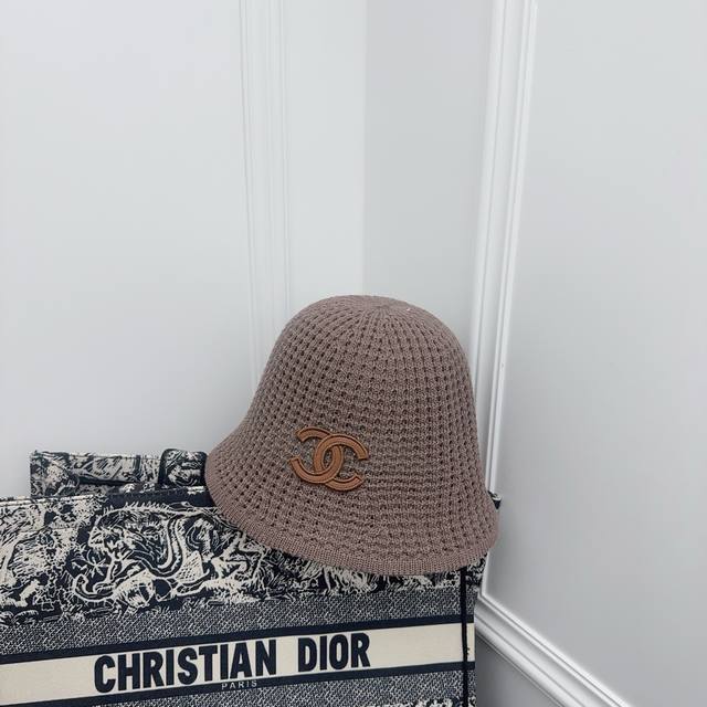 Chanel Early Autumn New All-match High-end Bucket Hat Hat Shape is Super Cool ~