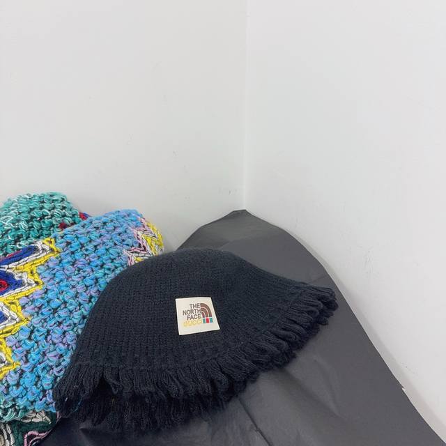 The North Face's new autumn and winter lazy atmosphere bucket hat all-match adva