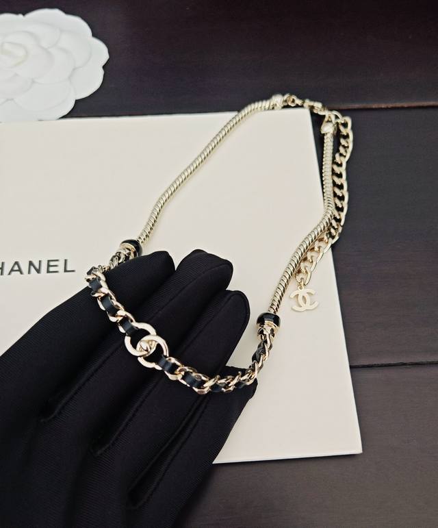 Ch*Nel new necklace consistent Zp brass material DDD
