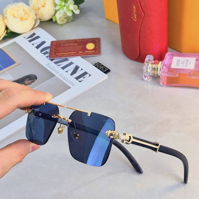 Cartie* fashionable new sunglasses with high quality, high texture, versatile, c