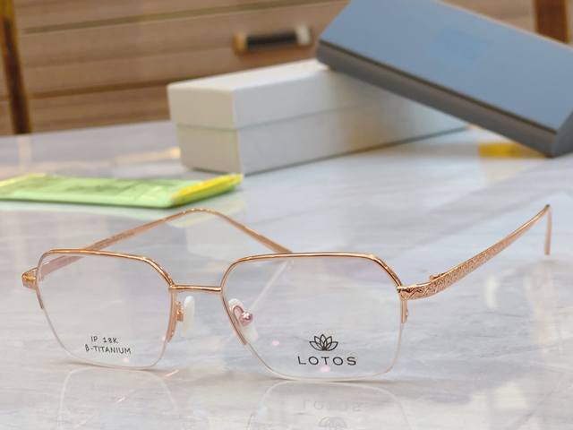 Loto* New optical frame, titanium frame Mod: L16G668.V, Size: 55mm 18-145mm DDD