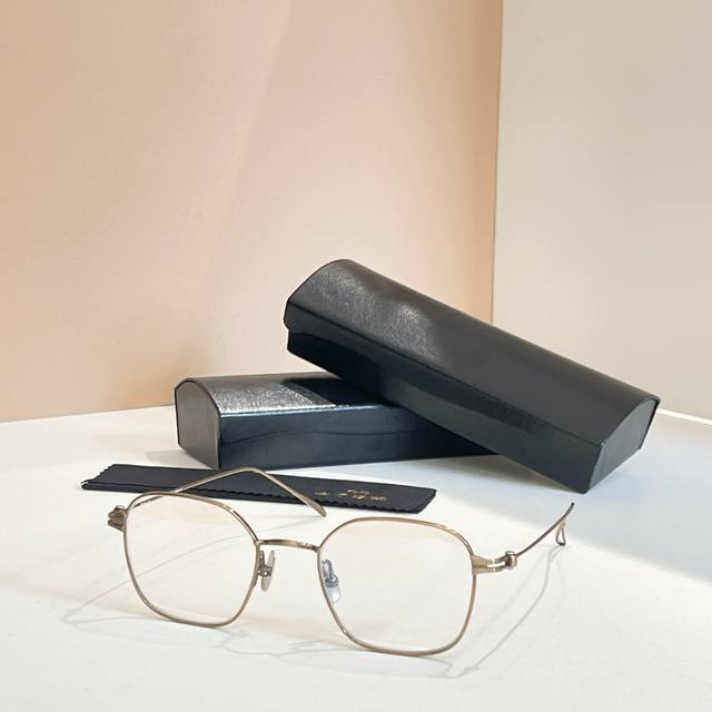 Vintage Kaneko glasses Model:Km-34Size:47mm 21-139 titanium~~ DDD