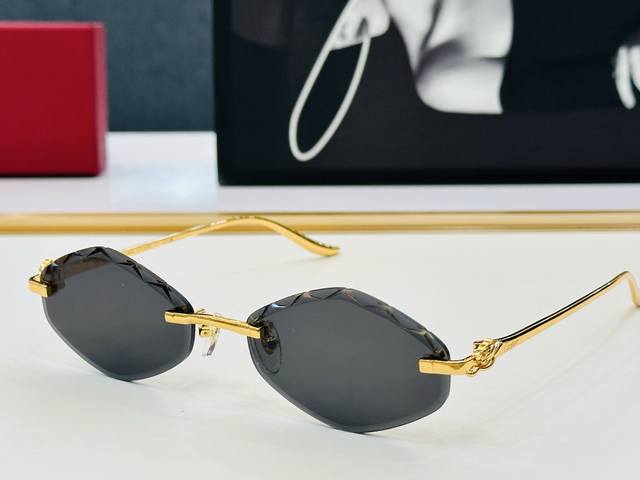Original Cartie* Cartie official website classic sunglasses Ct0732S Size: 58 mou