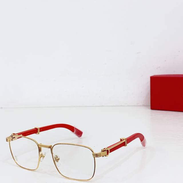 Cartie*R Classic High-end Wooden Leg Sunglasses Model:Ct0363Ssize:54