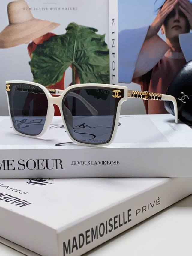 Chanel Chanel 2025 new trendy popular fashion square frame sunglasses comfortabl
