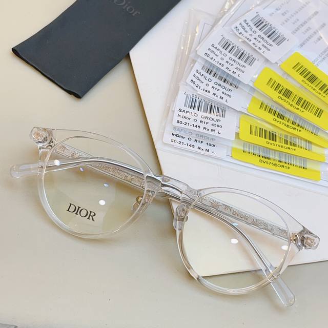Dio* New optical frame, Mod: Indior O R1F, Size: 50mm 21-145mm DDD