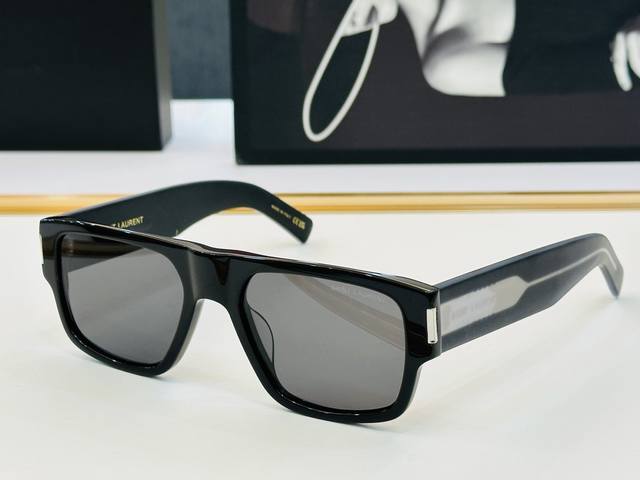 Internet celebrity hit model Saint Laurent Sl659 Size: 55 mouth 20-145 Metal de