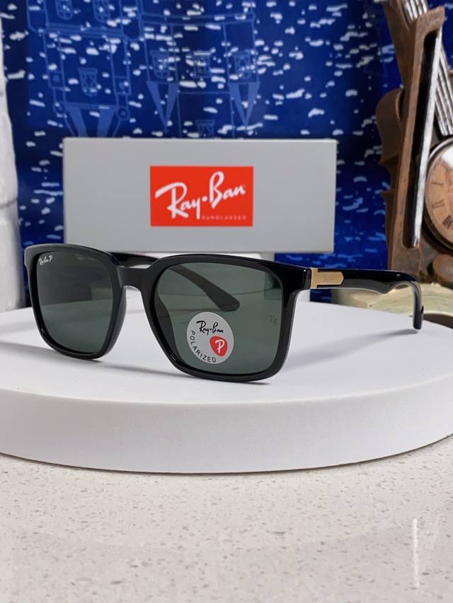 Rayban 2025 new sunglasses unisex polarized UV protection sunglasses leisure tra