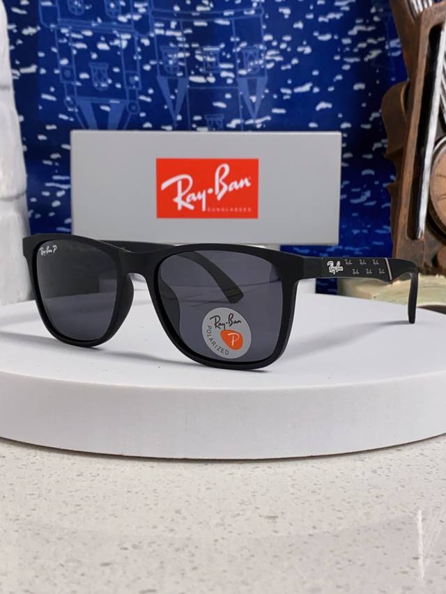 Rayban 2025 new luxury Ray family fashion men's driving polarized sunglasses out