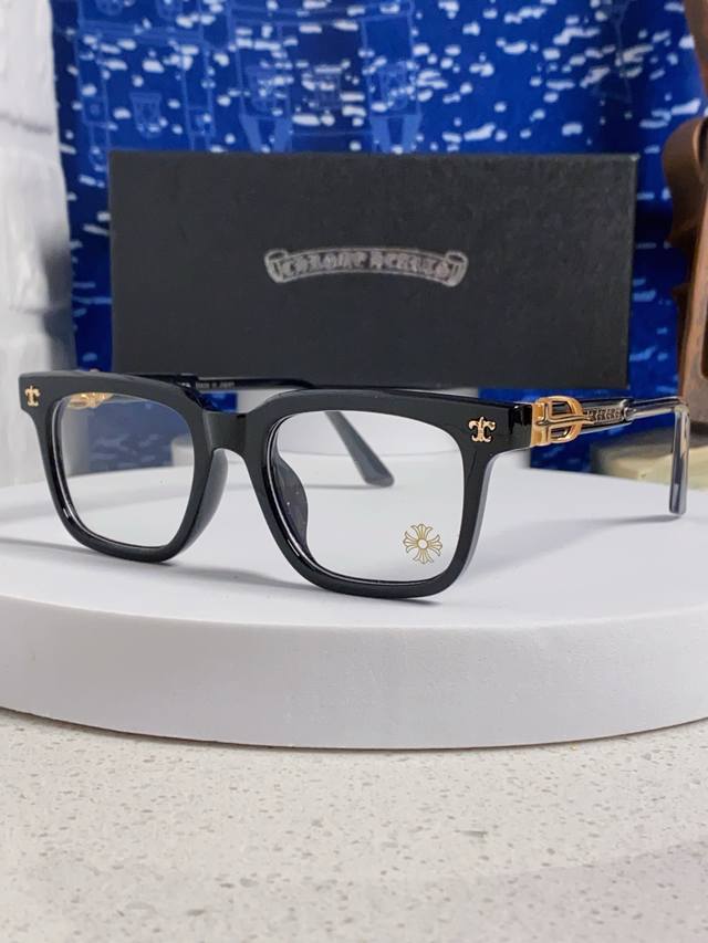 High quality Chrome Hearts 2025 new plain artifact glasses frame men's Japanese