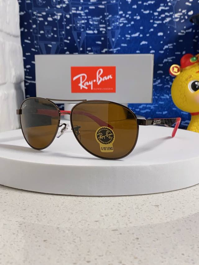 Rayban 2025 new classic sunglasses Rb anti-ultraviolet sunglasses for men and wo
