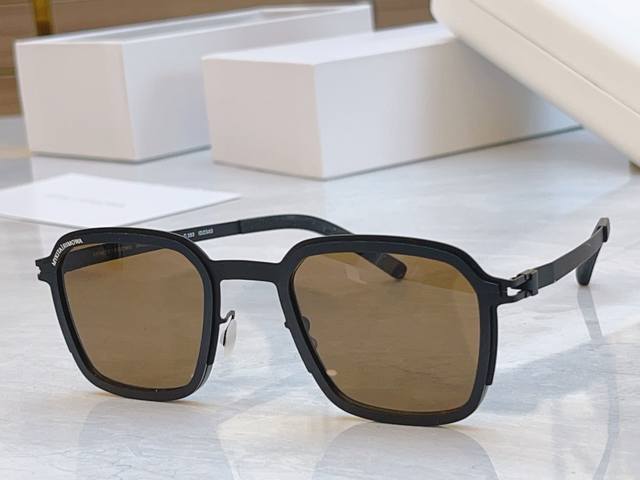 delivery box, Myklt* Miji*ita new collaboration sunglasses, German screwless fr