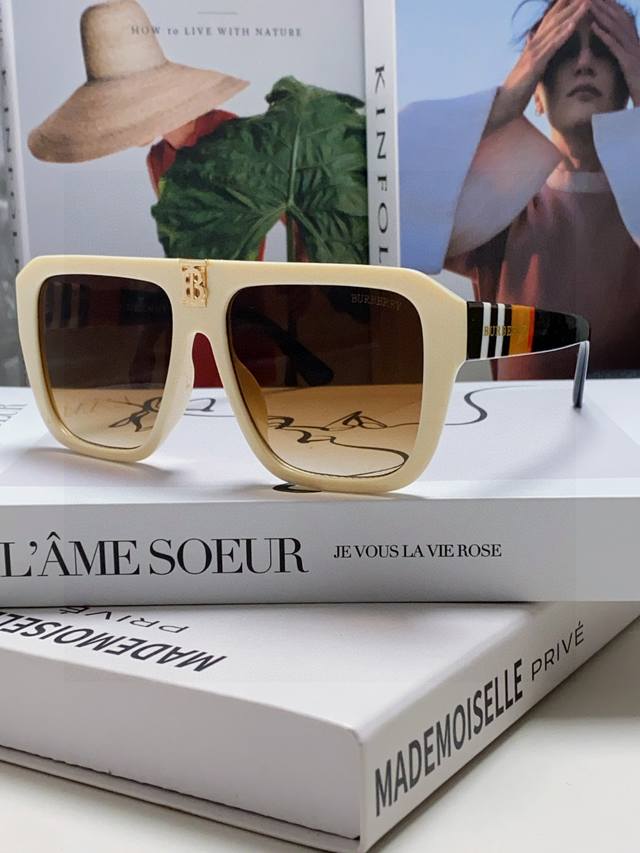 Burberry Burberry 2025 Internet celebrity same style men and women fashion sungl