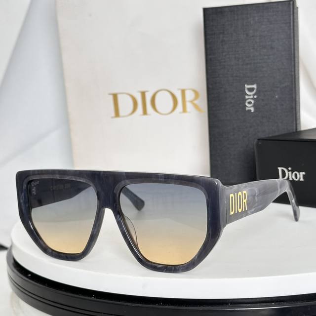 Dior Dsgta10Ucr Size: 60 14-142 Letter temple concave frame Cd high quality irre