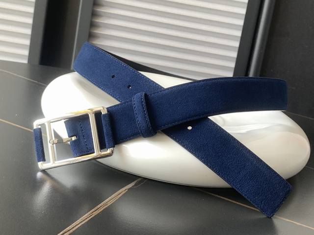 Tods 22S early spring new men's belt classic pin buckle design, classic and dura