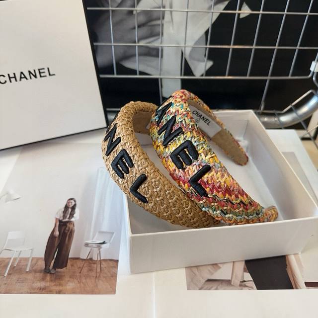 Comes with box Chanel's hottest new headband, a must-have for every fashionista