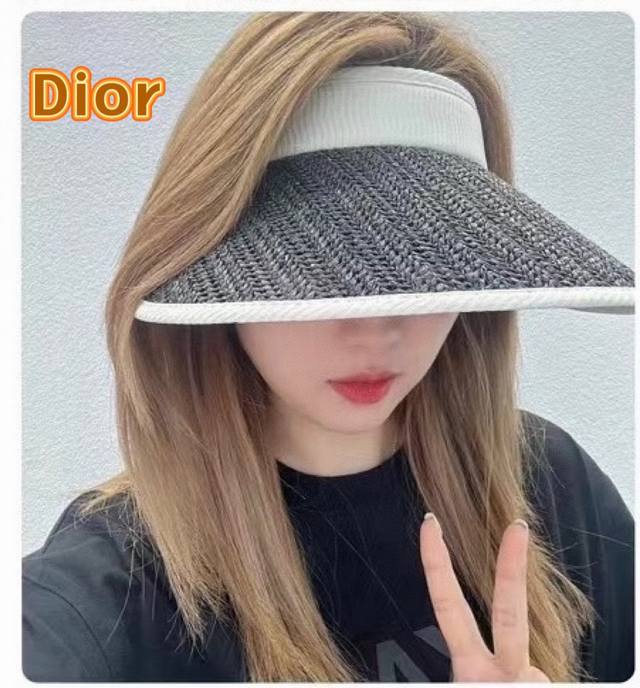 Dior Spring and Summer Ultra-fine Decorative Hollow Top Hat Ultra-hollow Top Ser