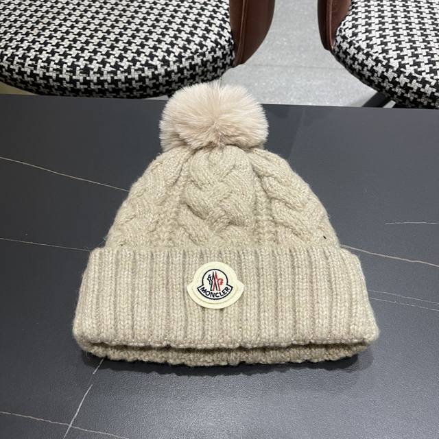 Monster plus velvet thickened wool hat for women winter warm and cold-proof hat