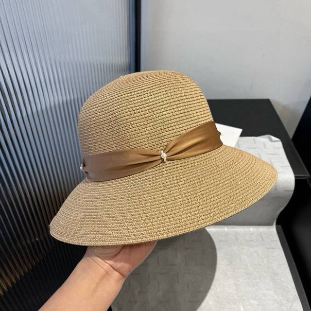 Dior new bucket hat, Pp straw hat, bucket hat, head circumference 57Cm DDD