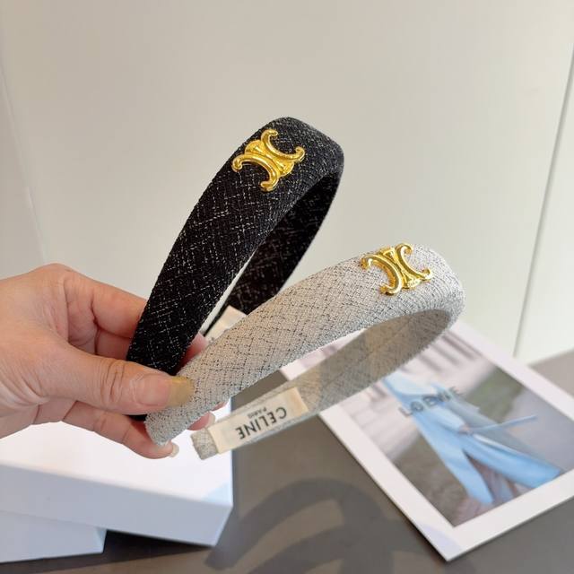 With packagingCeline's popular satin headband is comfortable and stress-free to