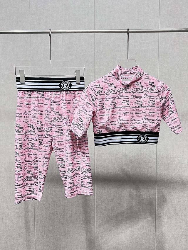 Lv new high-elastic fitness yoga suit sports suit ~ waist shaping small vest wit