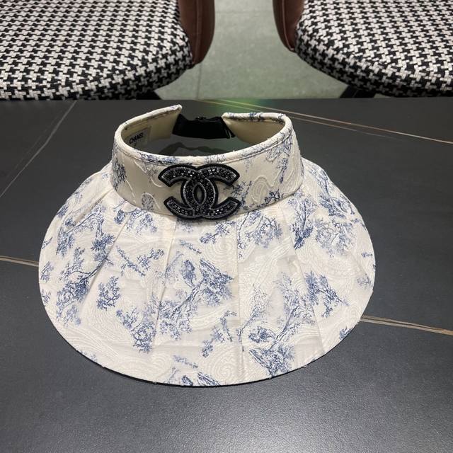 Chanel Chanel new Chinese style Chinese style ink painting hat women's summer ho