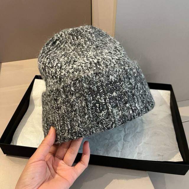 Dior Miss Dior knitted beanie, wool hat DDD
