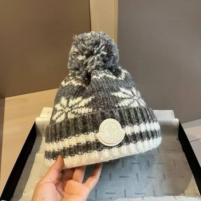 Mengkou new knitted wool hat with velvet lining DDD