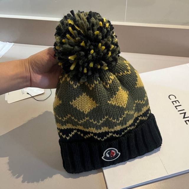 Mengkou autumn and winter new wool hat, knitted hat, DDD