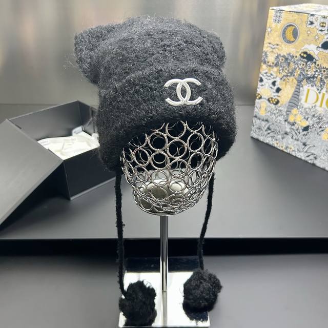 Xiaoxiang style cat ear wool hat new DDD