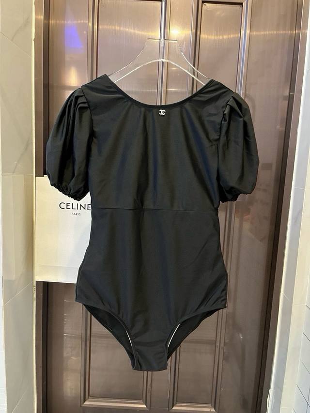 Chanel's latest beach series one-piece swimsuit is the pinnacle of swimwear. Hig