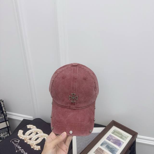 Running volume Chrome Hearts autumn and winter new baseball cap Customized dyein