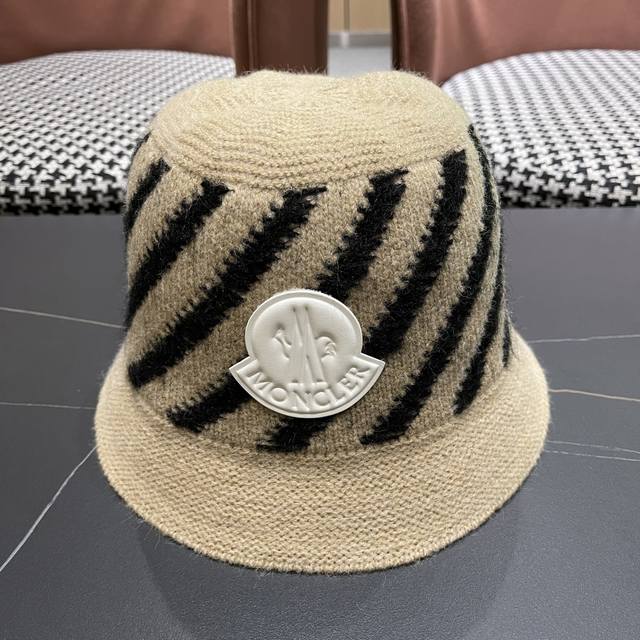 Mengkou fisherman hat women's autumn and winter plush knitted big head basin ha