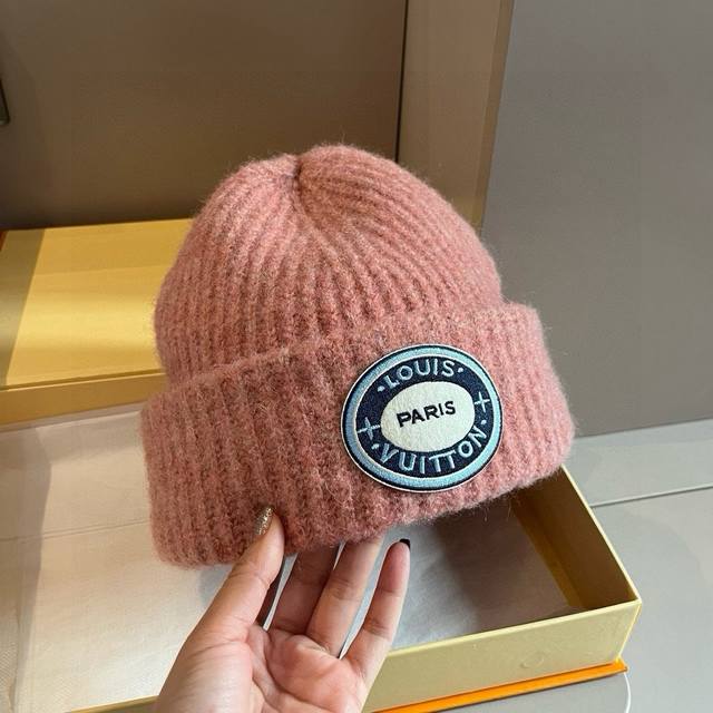 Lv new knitted wool hat, DDD