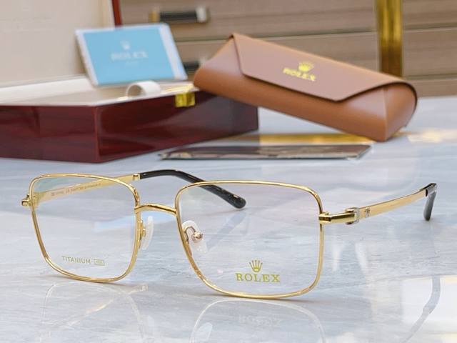 Role* New Rolex Eyeglass Frame, Titanium Frame Model: SS1148, Size: 54 17-143 DD