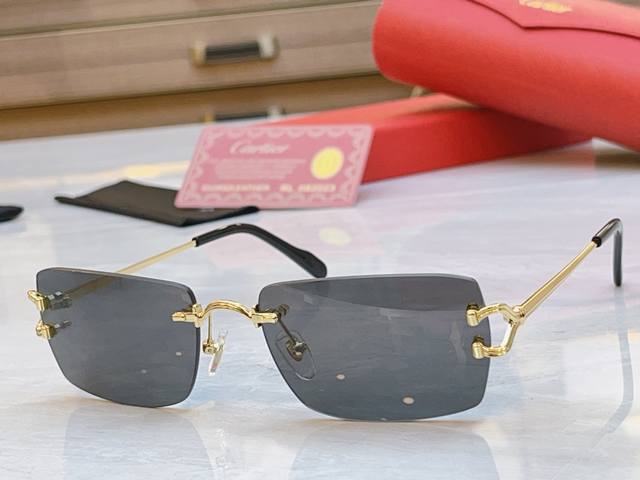 Cartie* Cartier* new sunglasses, Ct0550S, Size: 56, 18-140 DDD