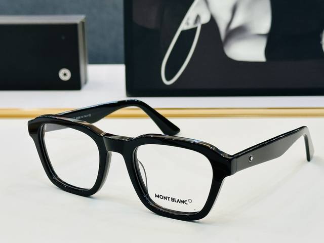 Mb0384S Size: 51 mouth 23-145 Montblanc can really show a person's taste quality