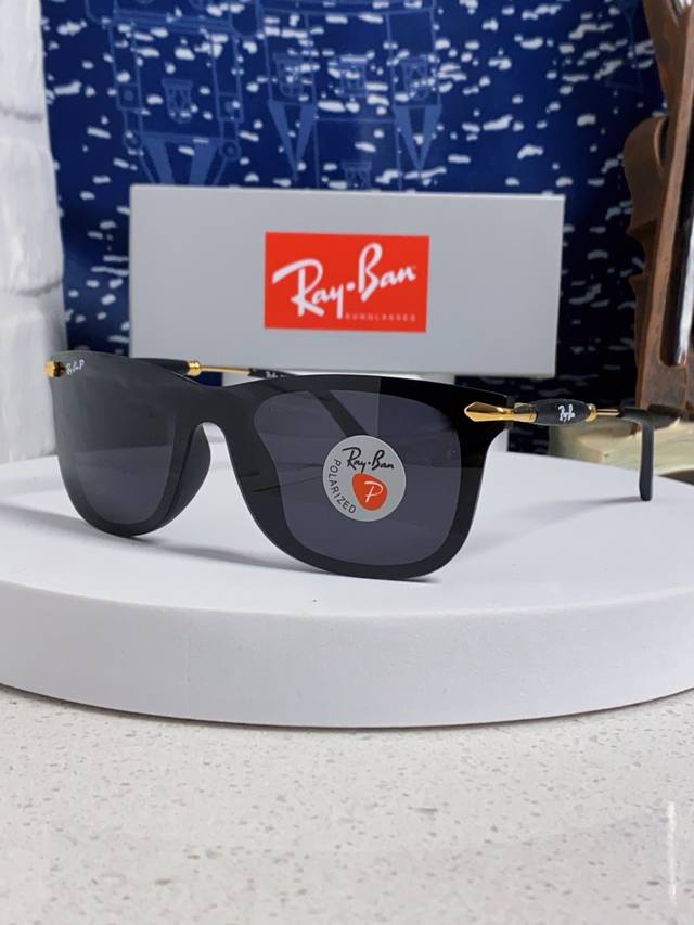Rayban 2025 New Boyfriend Series Square Unisex Sunglasses Polarized Driving Glas
