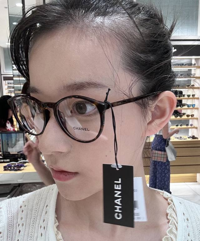 Chane* Chanel* new optical frame, Model: Ch3413, unisex, couples' only, Size: 53